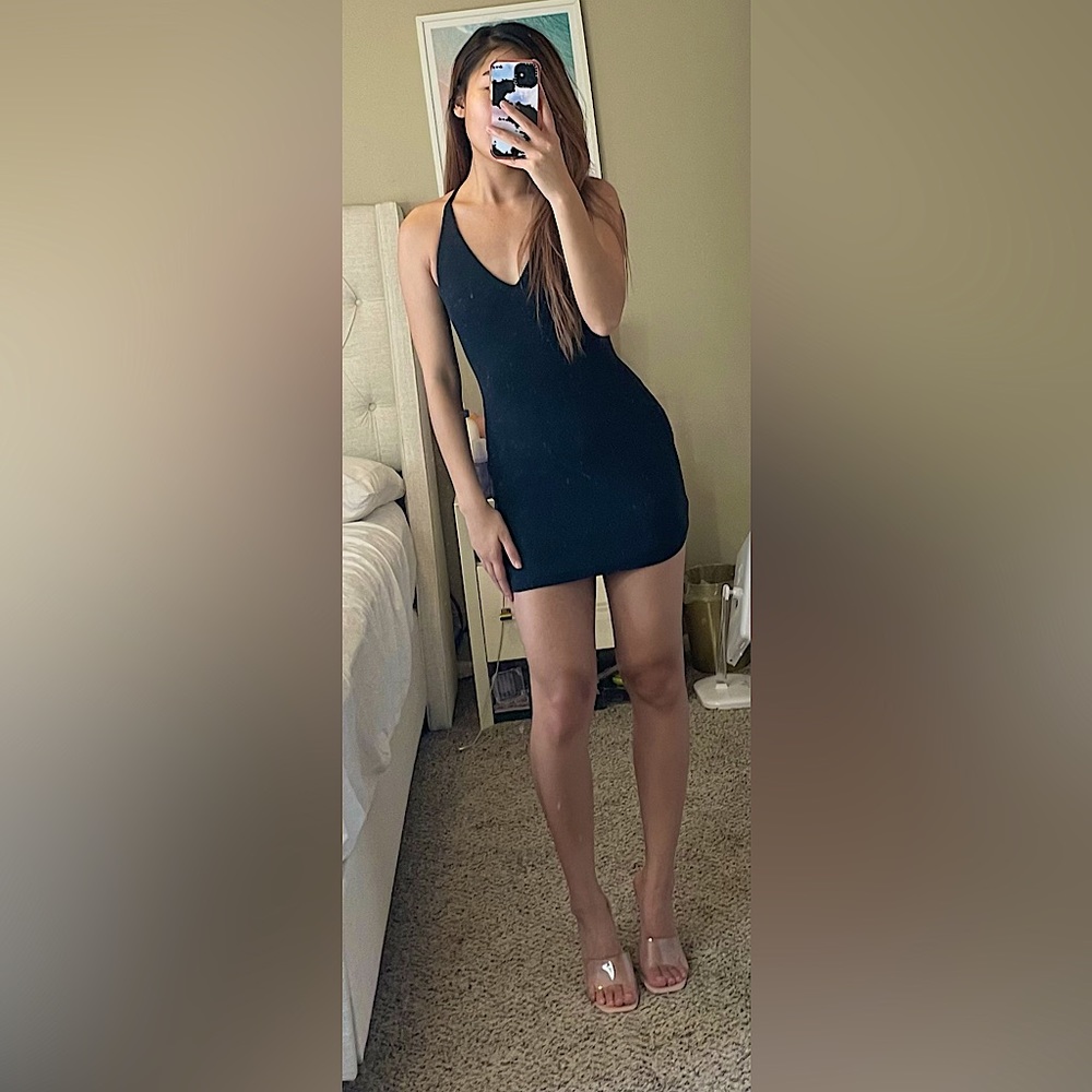 Dark Navy blue Dress from Princess Polly